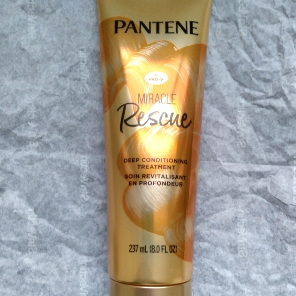 Pantene rescue miracle deep conditioner hair treatment, 237 ml, NEW